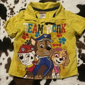Teamwork Kids Shirt - Yellow